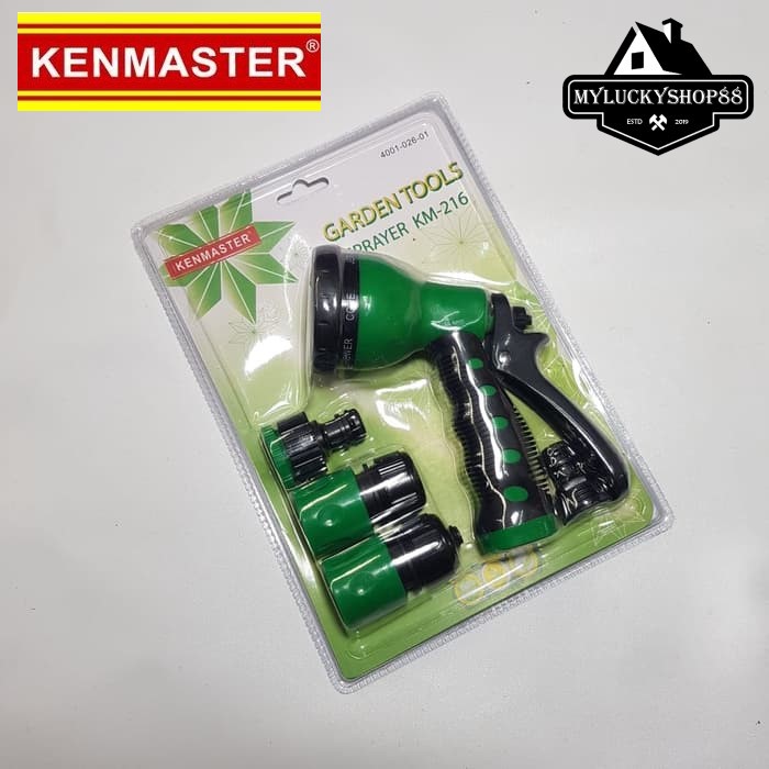 Kenmaster Semprotan Air Km-216 7 Posisi - Water Sprayer - Kebun Taman