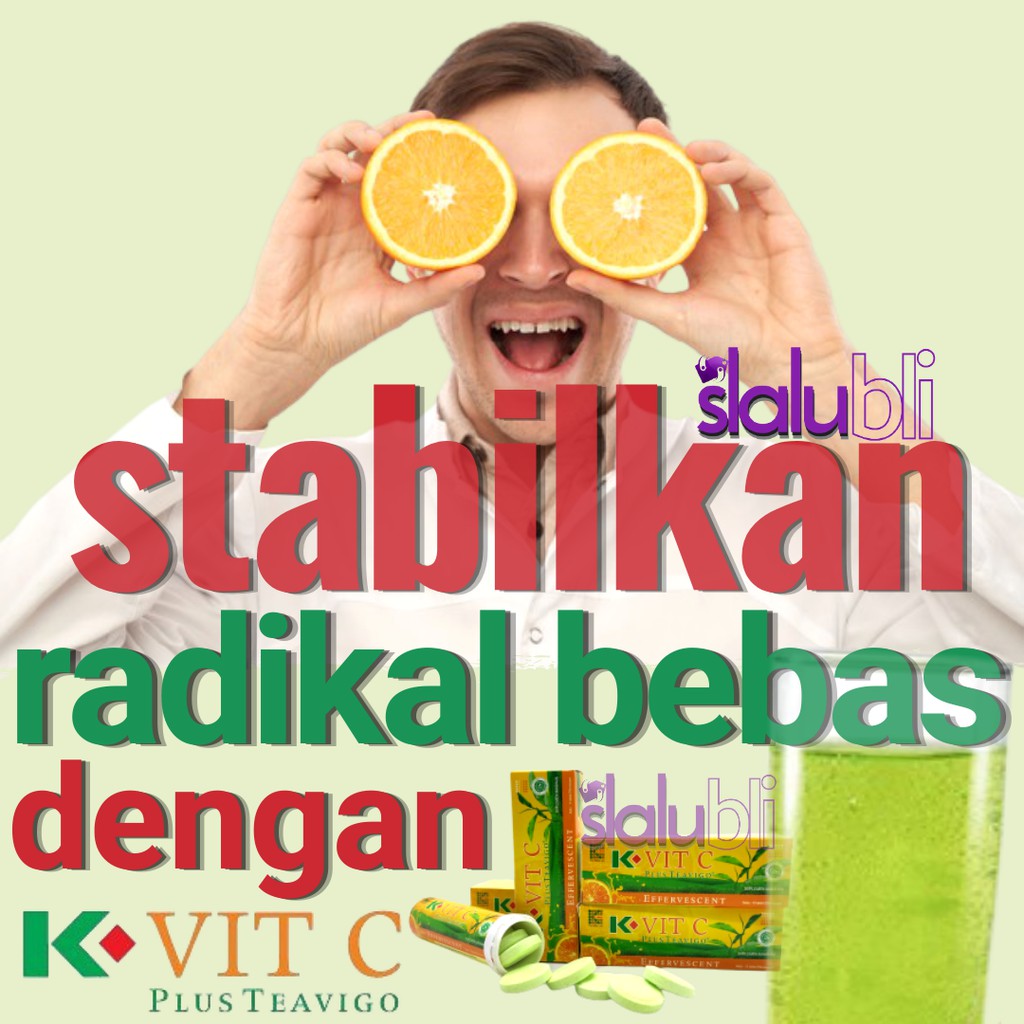 K Vit C Plus Teavigo Jaga Imunitas Tubuh