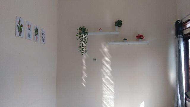 Rak Dinding 1 Pc Uk Panjang 100 Cm Lebar 15 Cm Tebal 4 Cm