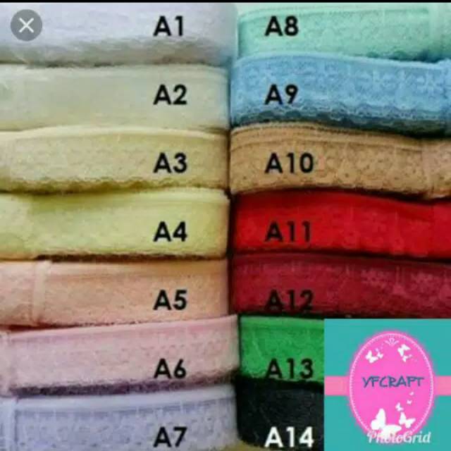 Renda air 2cm perroll