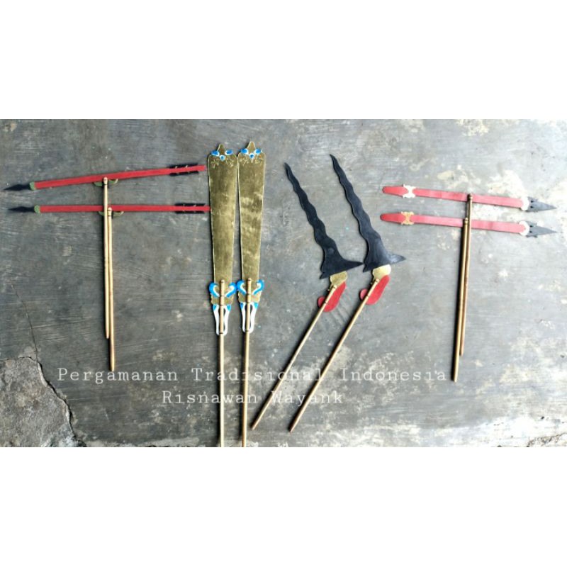 Gaman Wayang Tradisional Pewayangan @35-50 ribu