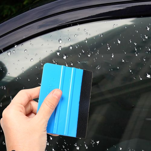 Plastik Felt Edge Squeegee Soft Felt Edge Scraper Alat Aplikasi Warna Jendela, Squeegee Mobil Decal Bungkus Vinyl Lembut