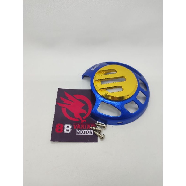 Tutup Kipas Twotone Beat Mio Vario Scoopy - Tutup Kipas Gold Blue dan Blue Gold