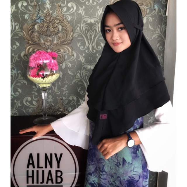 Daily Khimar Jilbab Hijab Kerudung Instan Bergo Jumbo Daily Khimar Jilbab Hijab Kerudung Instan Bergo Jumbo