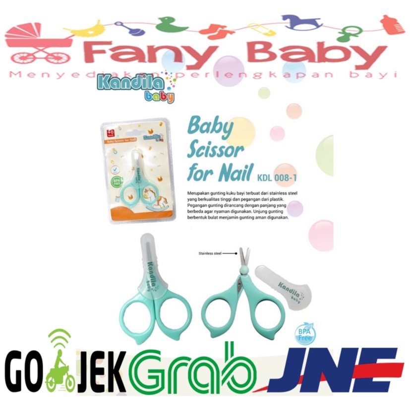 KANDILA BABY SCISSOR FOR NAIL 0M+ / KDL 008-1