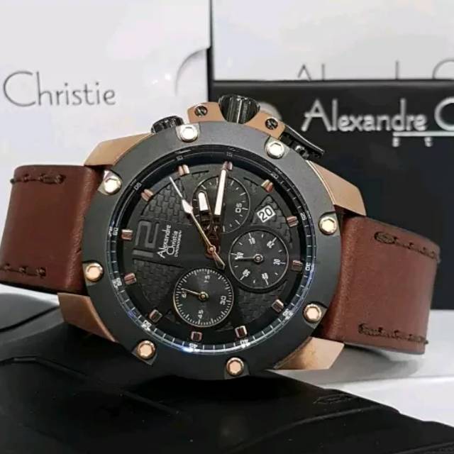 Jam Tangan Pria Alexandre Christie Original AC6290