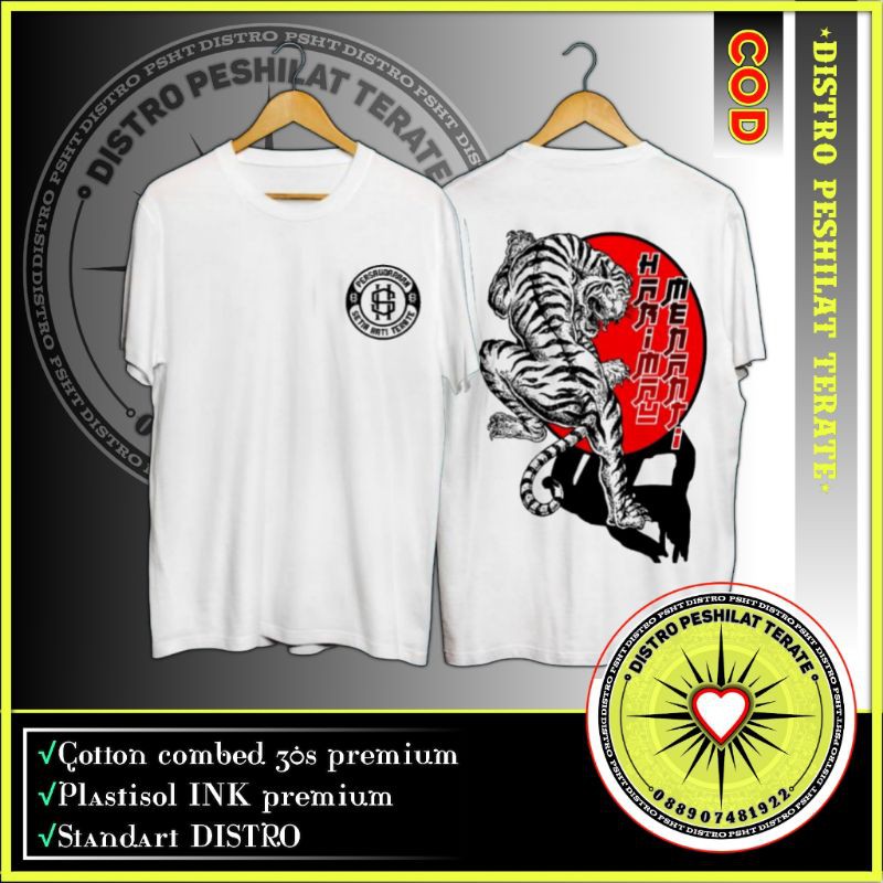 KAOS HARIMAU MENANTI DISTRO (BISA COD)