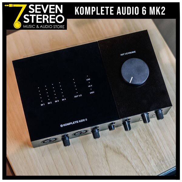 Native Komplete Audio 6 Premium 6-Channel Audio Interface mk2