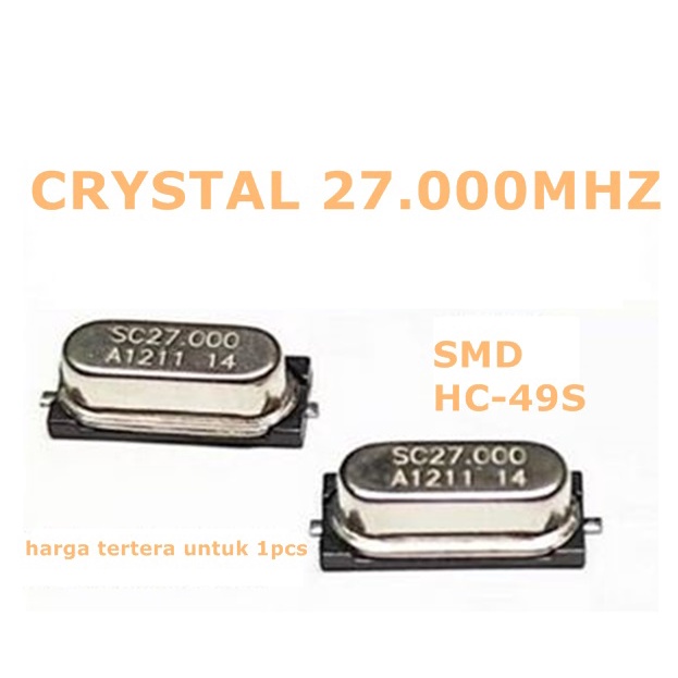 Xtal 27 mhz smd Crystal Crystall kristal 27MHz SMD 27.000mhz 27000 mhz