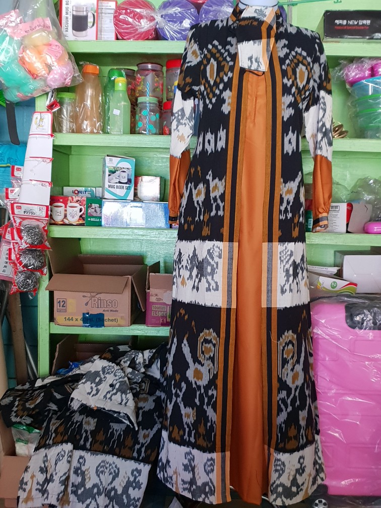 Abaya Tenun Original/gamis Murah/gamis /gamis Batik/gamis Syari (bisa Pesan Couple)