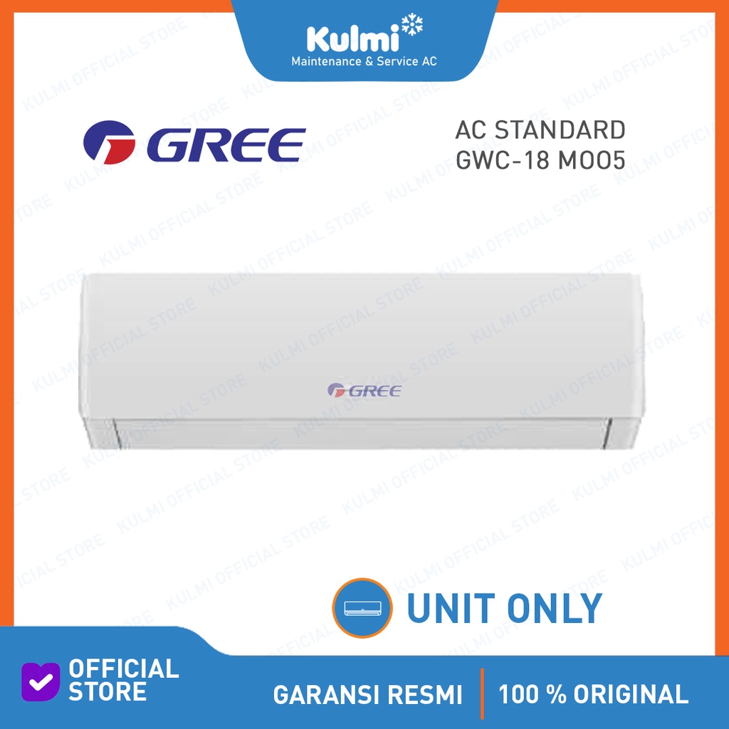 AC GREE GWC-18MOO5S 2PK AC GREE 2 PK GWC 18 MOO5S 2 PK SPLIT STANDAR Unit Only