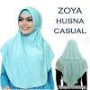 ZOYA HIJAB JILBAB INSTAN BERGO HUSNA CASUAL ZOYA ORI READY-TOSCA 34