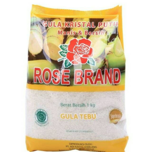 

Rose brand Gula Premium 1KG, murah meriah