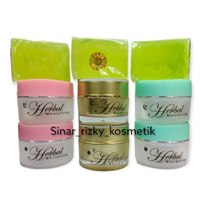 CREAM HERBAL 3IN1 TRANSFARAN // CREAM WAJAH POT LAMA ORIGINAL