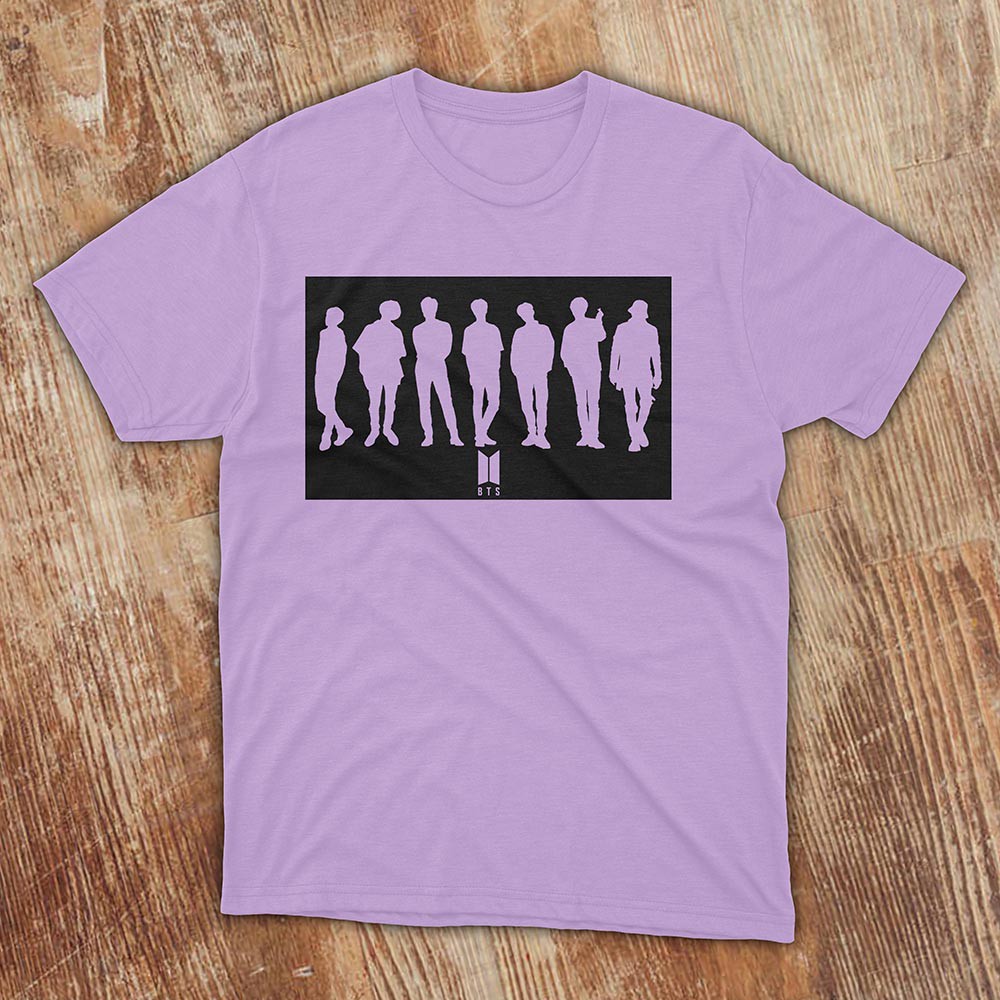 Kaos BTS Army T-Shirt BTS T-Shirt Kaos BTS Ungu Kaos BTS Butter