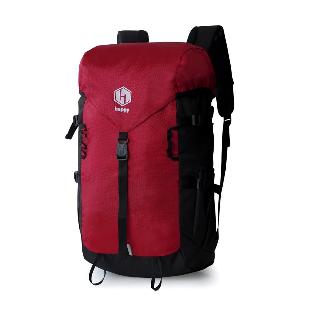 Tas Gunung Semi Carrier 40 Liter Tas Ransel Outdoor Pria 40L Merah 186