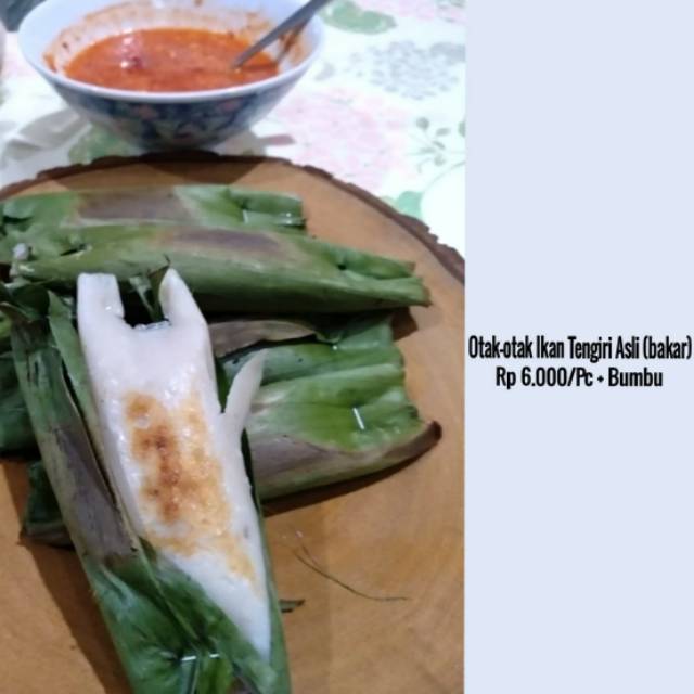 

Jual Otak-Otak Ikan Tenggiri Asli Bakar Fresh (Putih) Rp6.000 + sambal kacang