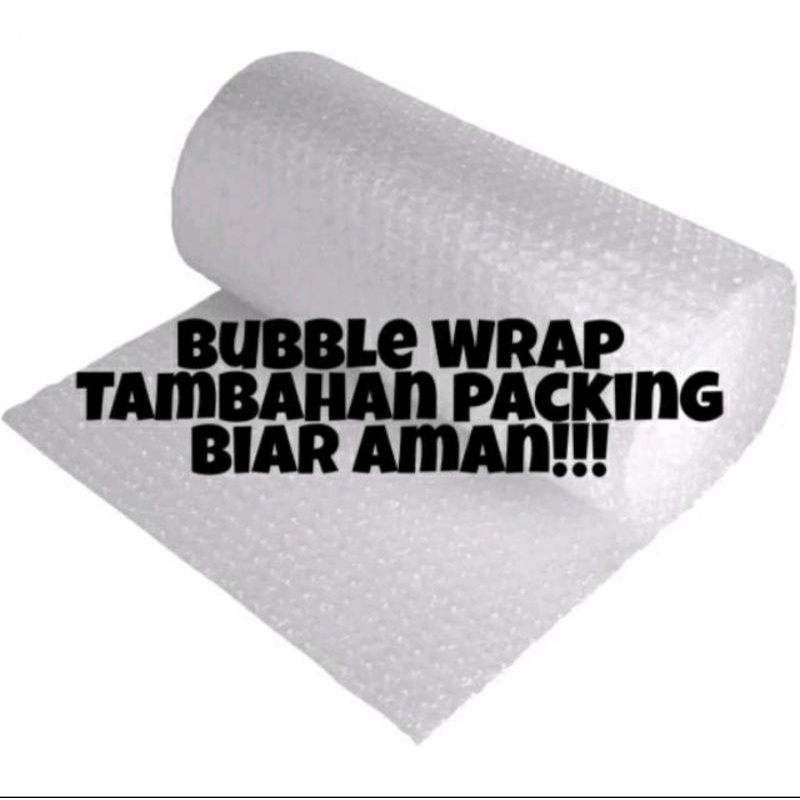 bubble warp tambahan packing biar aman