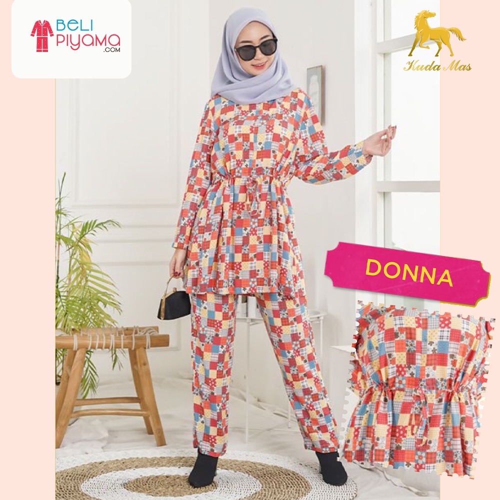 DASTER KUDA MAS COUTURE ORIGINAL/ LONG PAJAMA- SETELAN CELANA PANJANG TANGAN PANJANG