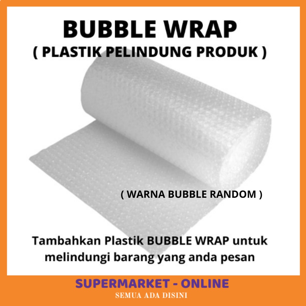 

Bubble Wrap Plastik Kemasan Pelindung Dalam Pengiriman Barang