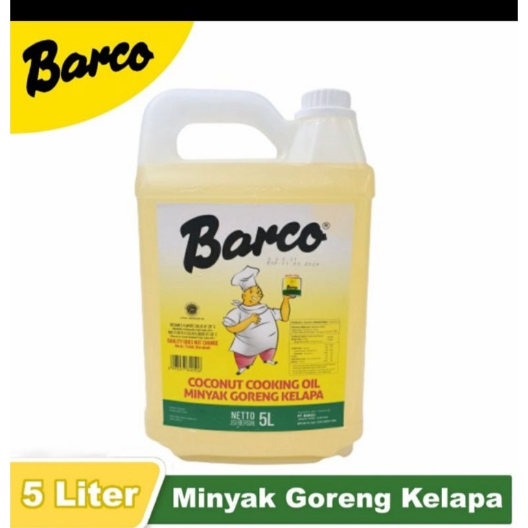 

minyak Goreng Kelapa Barco 5 Liter