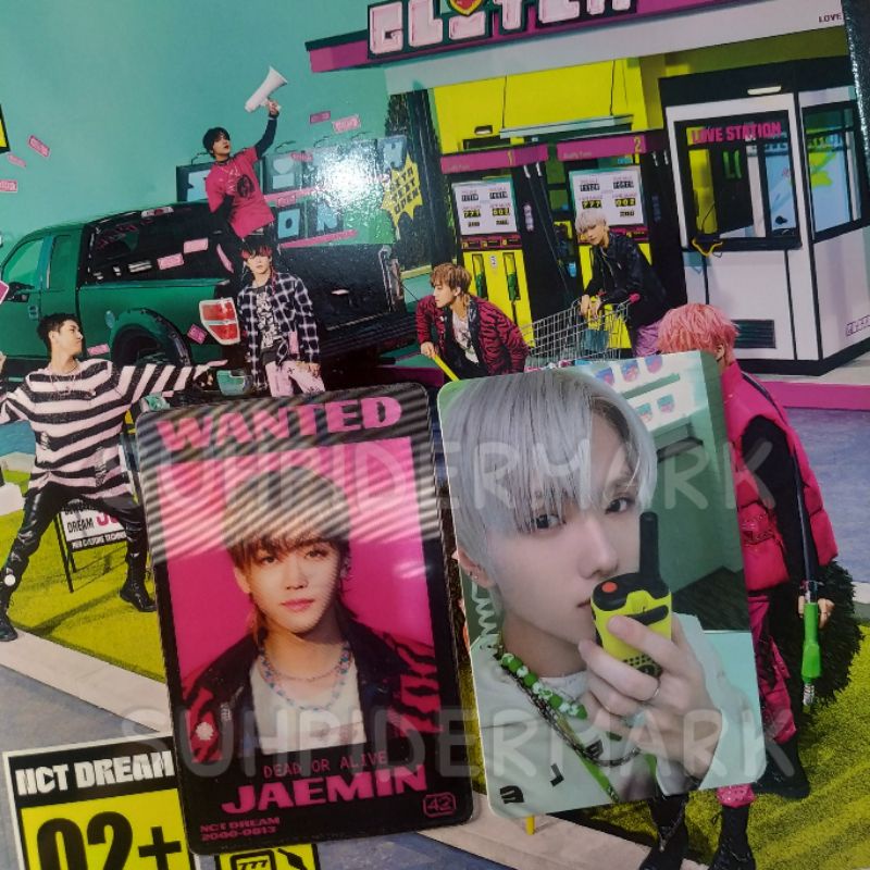 [READY STOCK] NCT DREAM - Glitch Mode (Glitch ver.) Jaemin Lenticular & Jisung PC