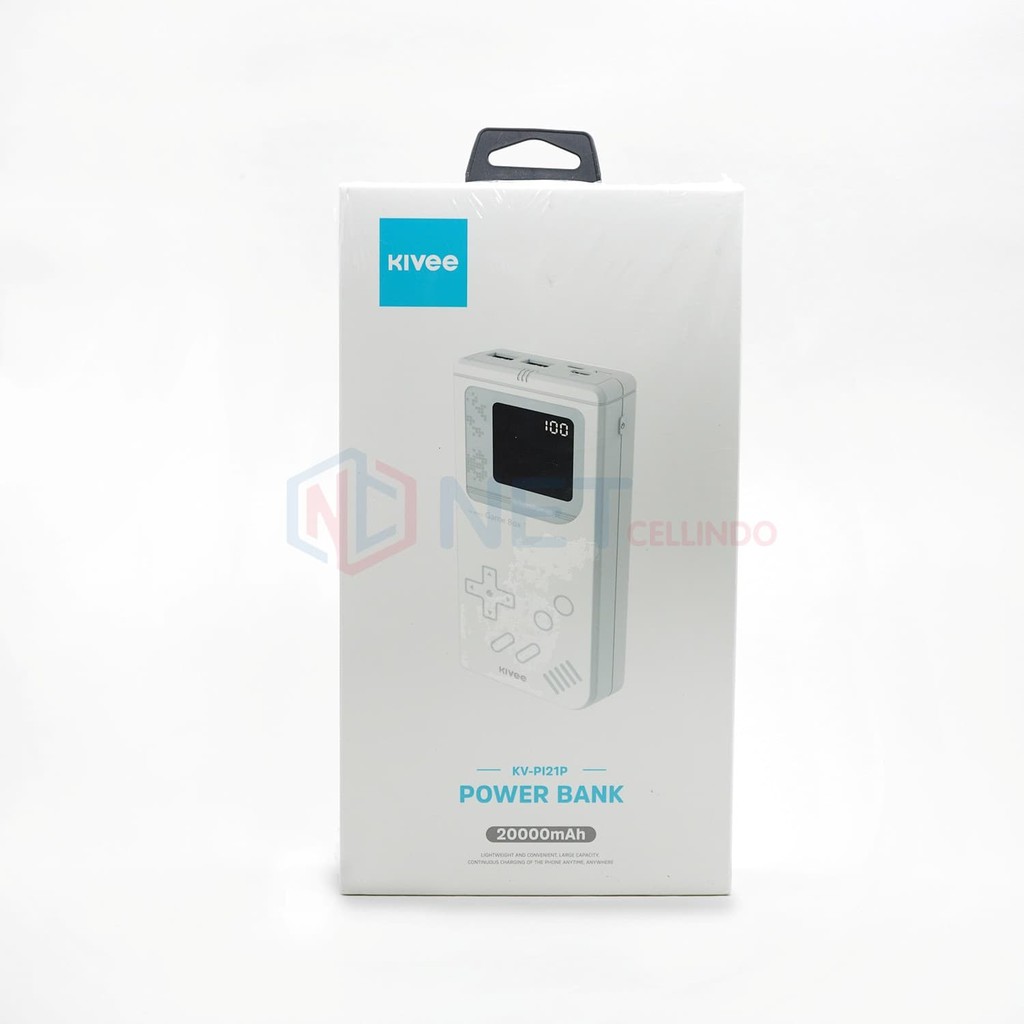 POWER BANK KIVEE KV-PI21P / POWERBANK KIVEE KV-PI21P GAMEBOY 20000 MAH