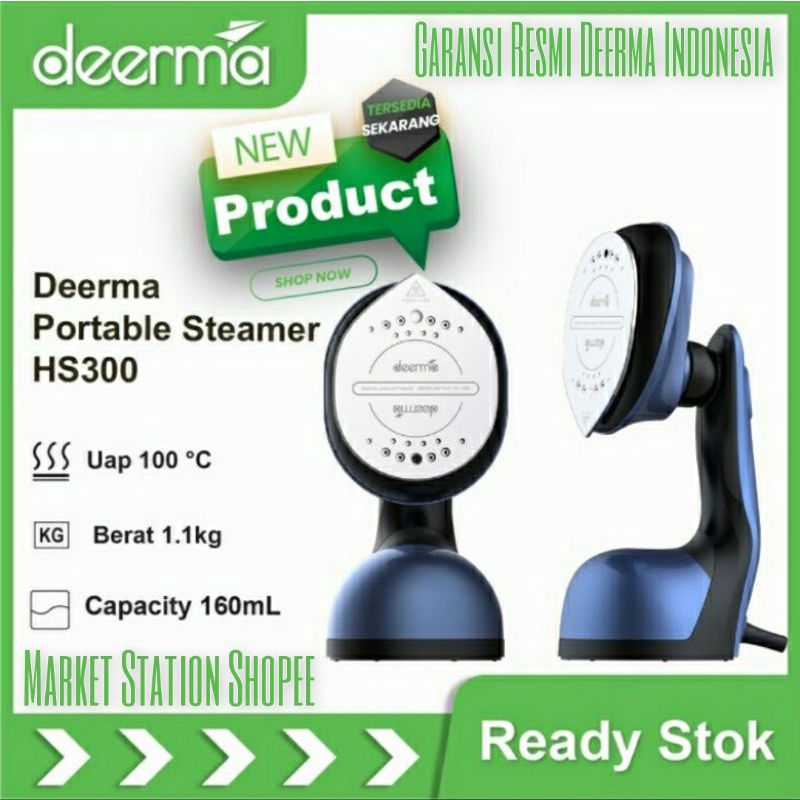 Deerma HS300  Setrika uap multifunctional Steam Ironing Machine portable garment