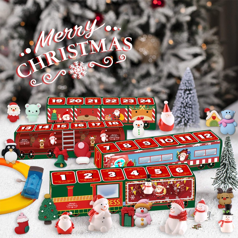 Zzz Blind Box Kalender Advent Untuk Dekorasi Natal