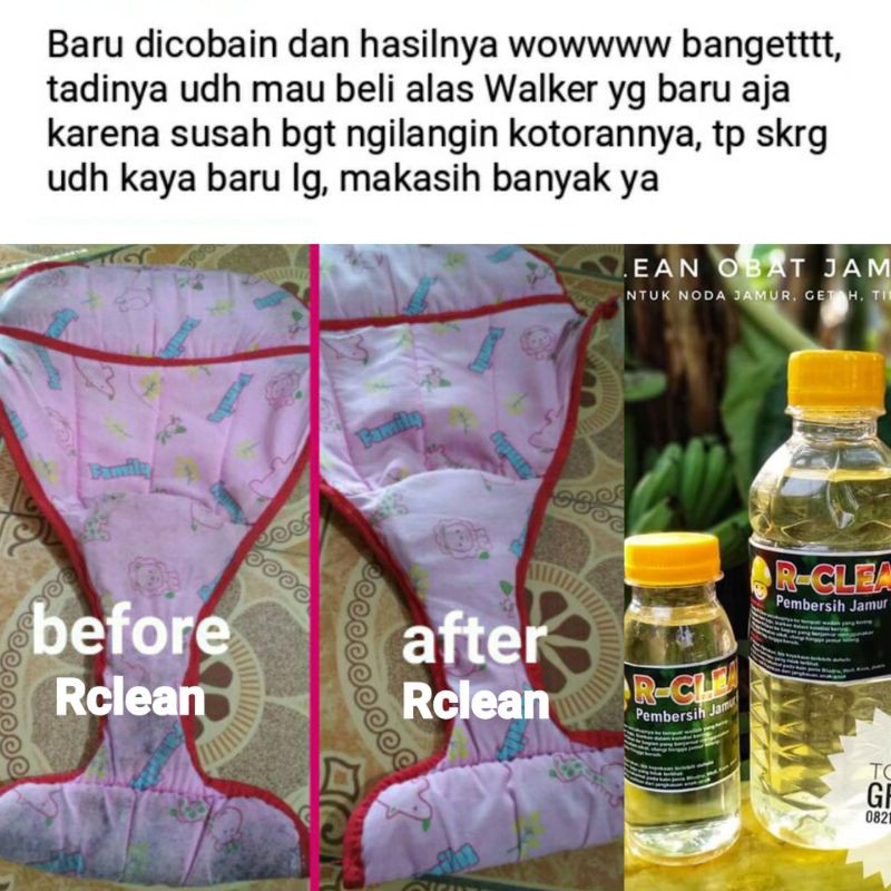 [1 Liter] RCLEAN OBAT/ PEMBERSIH JAMUR KAIN