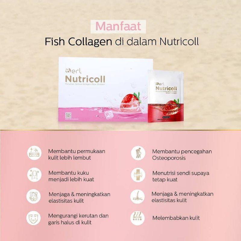 

Minuman serbuk kolagen berl Nutricol