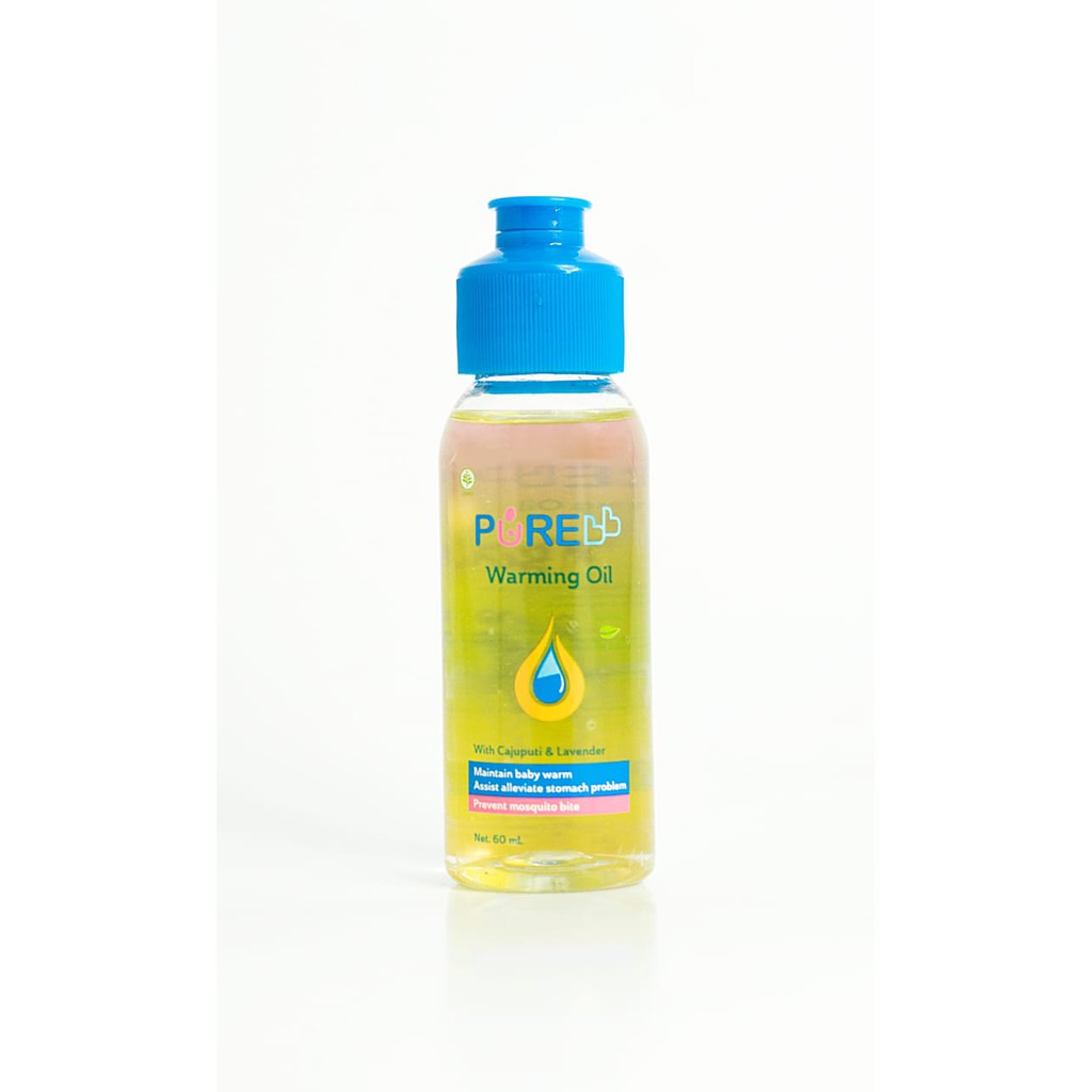 Pure BB Warming Oil Minyak Penghangat Bayi 60ml