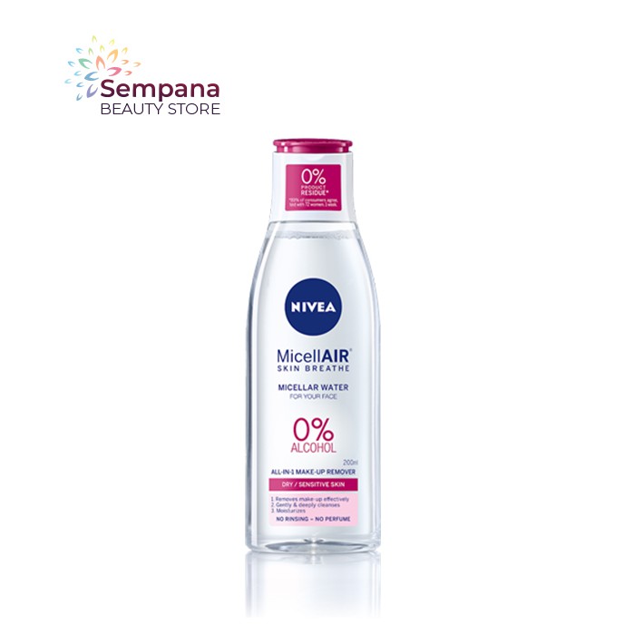 nivea micellar water sensitive skin