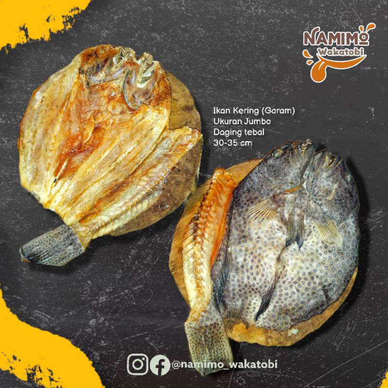

IKAN KERING/GARAM/TANPA GARAM || NAMIMO WAKATOBI