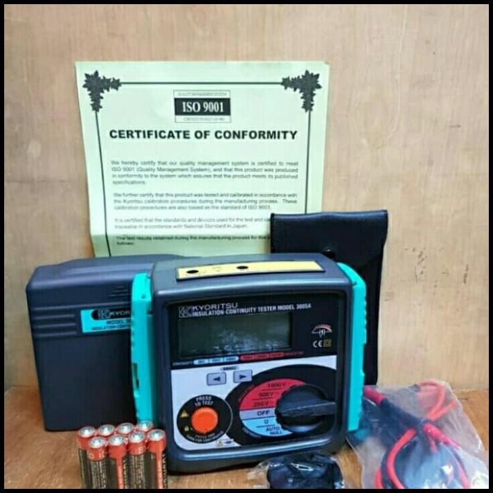 Kyoritsu 3005A Megger Digital Insulation Continuity Tester Megger