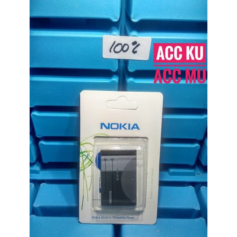 BATERAI BATTERY NOKIA 4C / BL-4C ORIGINAL 100%