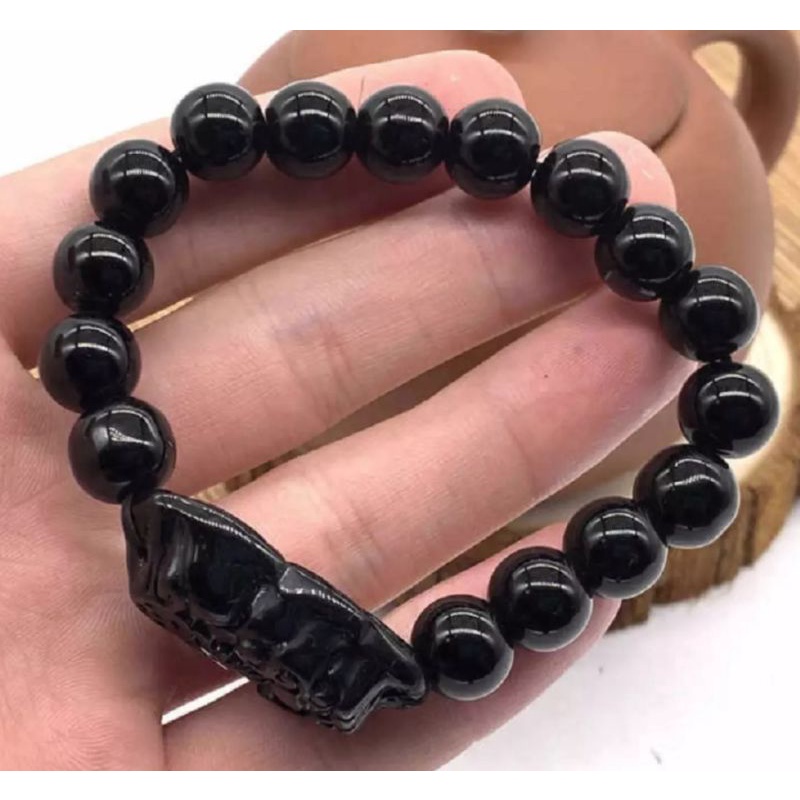 GELANG FENG SHUI BATU OBSIDIAN HITAM DAN KEBERUNTUNGAN