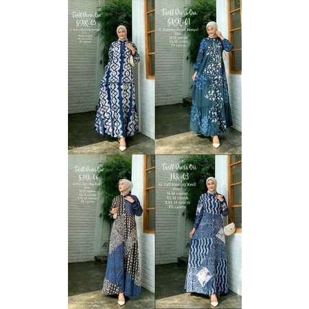Gamis Twill Ori Premium - Dress Twill Ori - Gamis Twill Adem Bahan Tebal