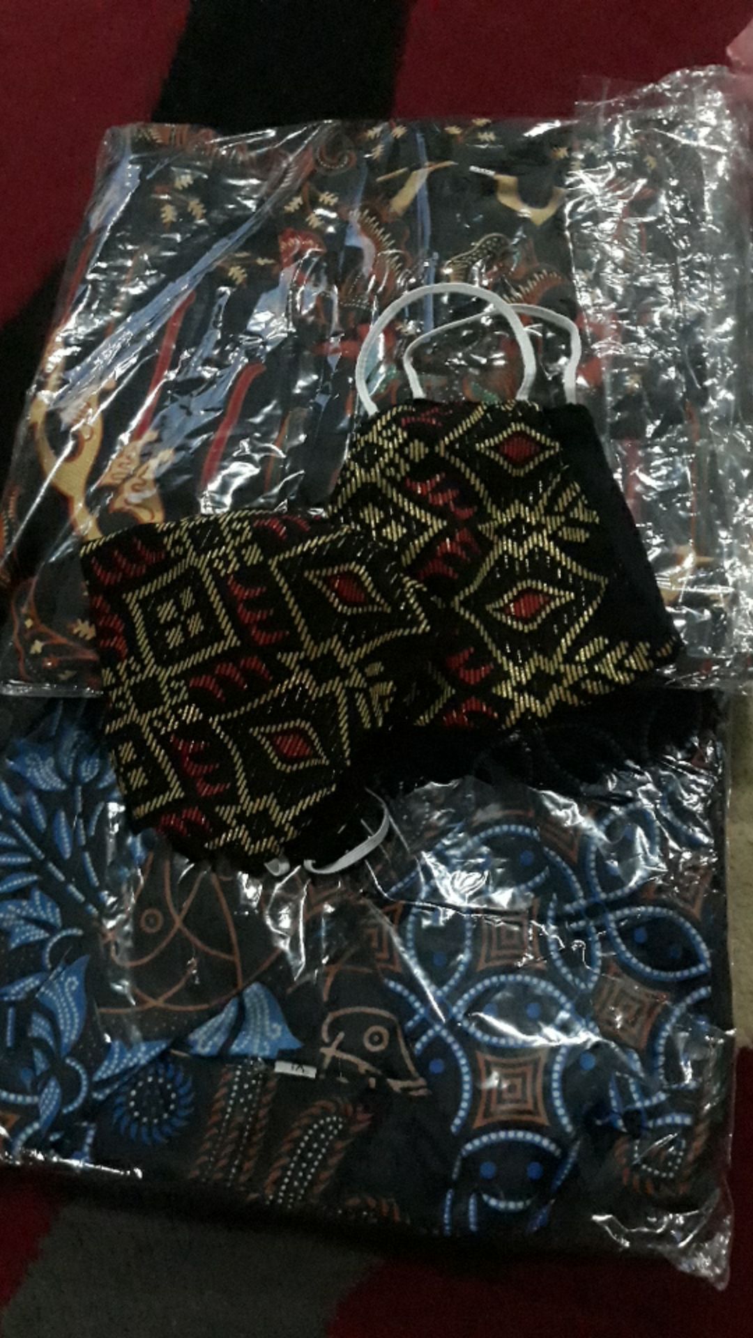 Batik Couple Tunik Kemeja Panjang