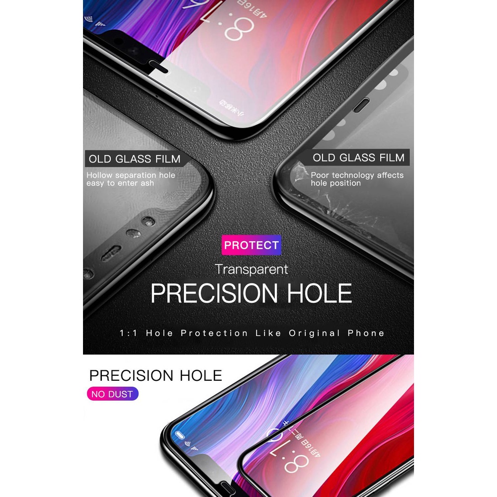 Full Cover Tempered Glass On The For Xiaomi Redmi Note 9 S 8 T 7 6 A Pro Screen Protector On The For Redmi Note 10 Pro Max Glass