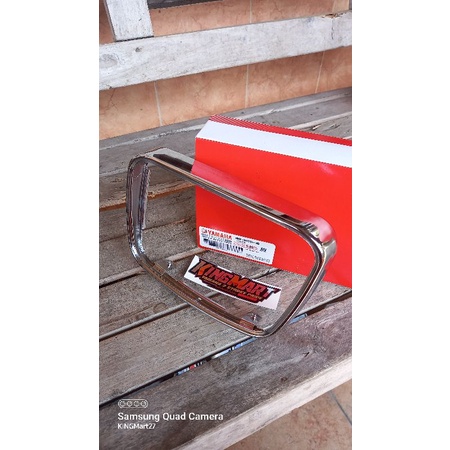 Rim Ring Lis Headlight Headlamp Reflektor Lampu Depan Rxking Rx King Oval 2002-2004 Original