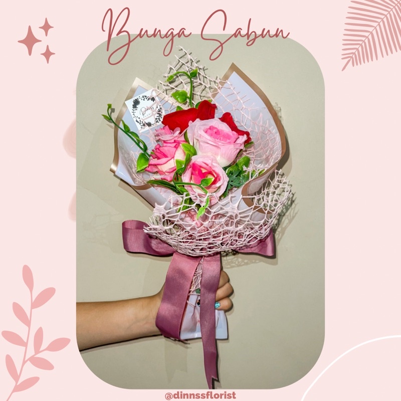 BUCKET BUNGA SABUN // BUCKET SNACK / BUCKET MAKANAN / SNACK BUCKET MAKANAN