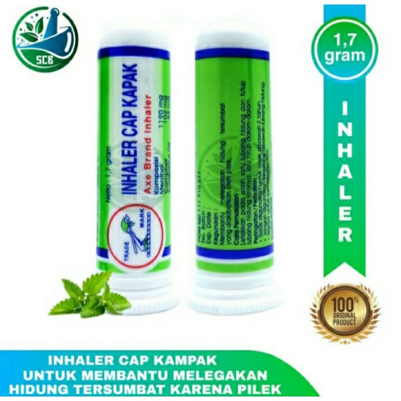 inheler cap kapak/hidung tersumbat