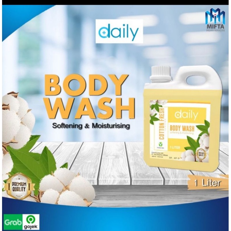 BODY WASH / DAILY SABUN MANDI(BODY WASH) KOREA FORMULATION KEMASAN 1L