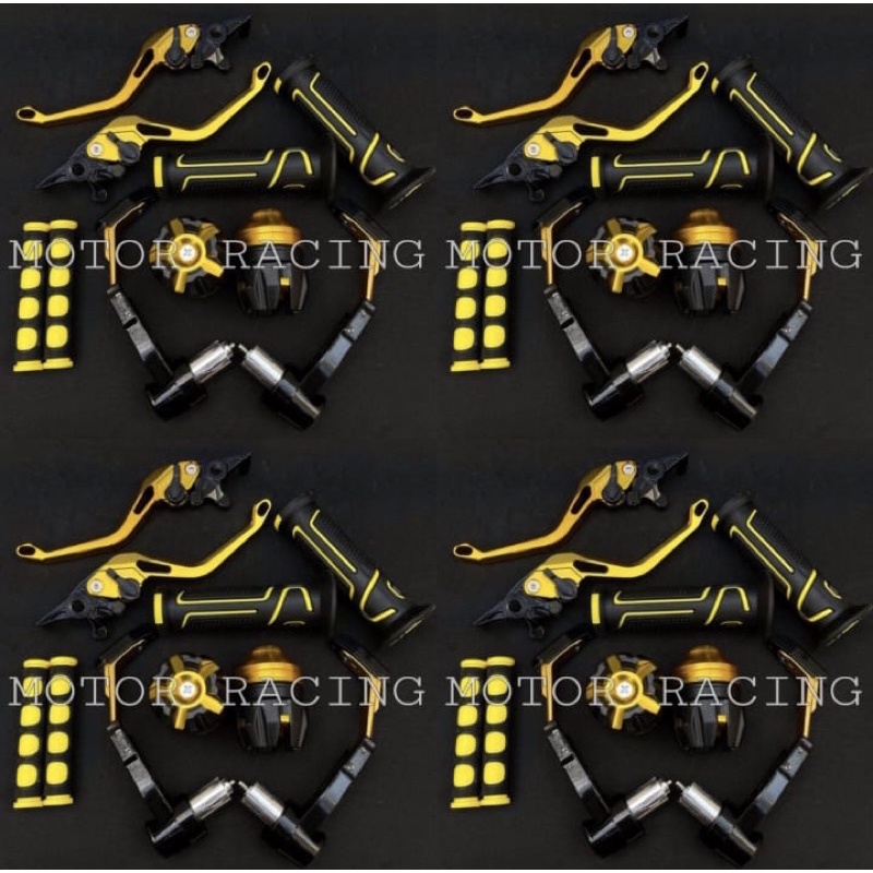 [PAKET 5IN1] VARIASI MOTOR NMAX VIXION MIO VARIO 110 / BEAT NON CBS - GOLD