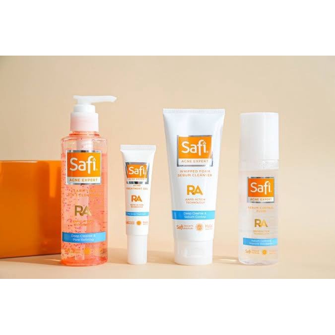 Safi Acne Expert Series | Acne Gel | Toner | Moisturizer | Sebum | Cleanser