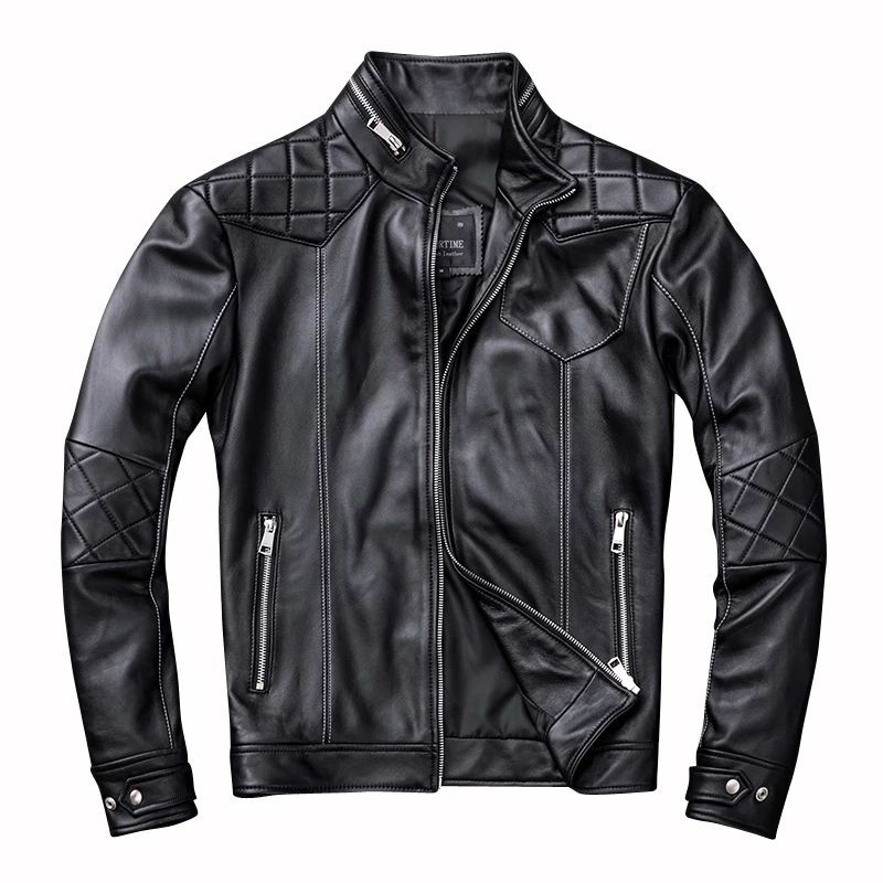 JAKET KULIT HITAM POLOS ASLI DOMBA SUPER ORIGINAL JAKET MOTOR JAKET TOURING