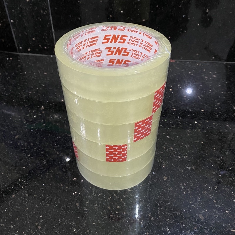 

Lakban Bening Lebar 1 Inch Panjang 72 yard / 65 Meter