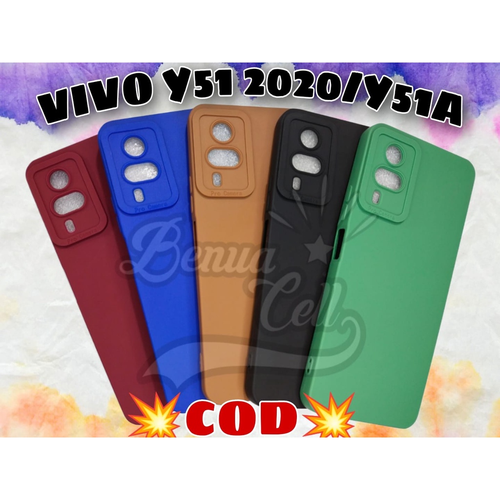 VIVO Y51 2020 Y53S 4G , Y91C Y1S SOFTCASE PRO KAMERA PC VIVO Y91C/Y1S // Y51 2020 / Y53S 4G - BC