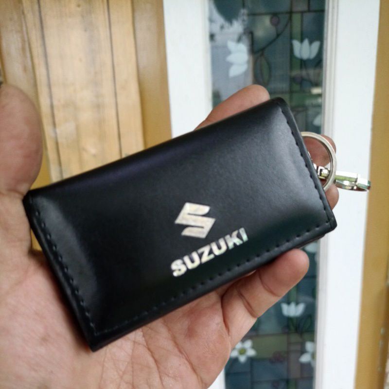 gantungan kunci mobil Suzuki lipat 3 elegan dompet STNK Suzuki